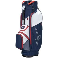 Mizuno LW-C Cart Bag -The Golf Shop mizuno 2023 lw c cart bag navy red itempicture