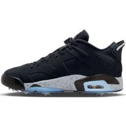 Nike Jordan Retro 6 G Golf Shoes Black/Wolf Grey -The Golf Shop nike jordan retro 6 g golf shoes black wolf grey fd0204 001 spine itempicture