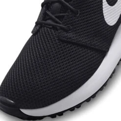 Nike Juniors Roshe 2 G Golf Shoes Black/White -The Golf Shop nike juniors roshe 2 g golf shoes black white dz6895 010 detail1 itempicture