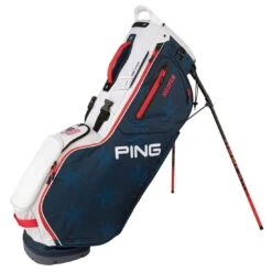 Ping 2022 Hoofer Stand Bag -The Golf Shop ping 2021 hoofer stand bag navy white red