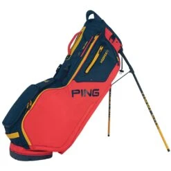 Ping 2022 Hoofer 14-Way Stand Bag -The Golf Shop ping 2022 hoofer 14 way stand bag sunkiss navy yellow itempicture