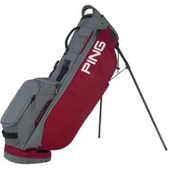 Ping 2020 Hoofer Lite Stand Bag -The Golf Shop ping 2022 hoofer lite stand bag cardinal dark grey black 2 itempicture 1
