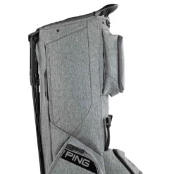 Ping Hoofer 14-Way Stand Bag -The Golf Shop ping 2023 hoofer 14 way stand bag heather grey black detail1 itempicture