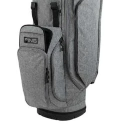 Ping Hoofer 14-Way Stand Bag -The Golf Shop ping 2023 hoofer 14 way stand bag heather grey black detail4 itempicture