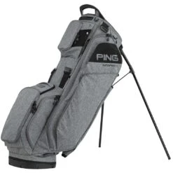 Ping Hoofer 14-Way Stand Bag -The Golf Shop ping 2023 hoofer 14 way stand bag heather grey black itempicture