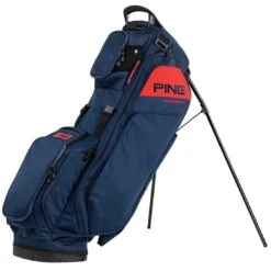 Ping Hoofer 14-Way Stand Bag -The Golf Shop ping 2023 hoofer 14 way stand bag navy red itempicture