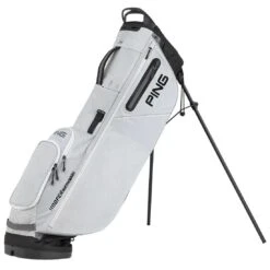 Ping Hoofer Craz-E Lite Stand Bag -The Golf Shop ping 2023 hoofer craz e lite stand bag white black itempicture