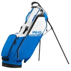 Ping Hoofer Lite Stand Bag -The Golf Shop ping 2023 hoofer lite stand bag royal white black itempicture