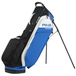 Ping Hoofer Stand Bag 15 Ping Hoofer Stand Bag -The Golf Shop ping 2023 hoofer stand bag royal black white itempicture