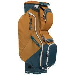 Ping Traverse Cart Bag -The Golf Shop ping 2023 traverse cart bag buck dark sea platinum itempicture