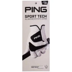 Ping Sport Tech Golf Glove -The Golf Shop ping sport tech golf glove package