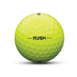 Pinnacle Rush Yellow Personalized Golf Balls -The Golf Shop pinnacle rush 15 pack yellow golf balls 2019 ball stamp itempicture