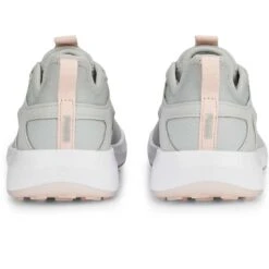 Puma Women's Ignite Malibu Golf Shoes High Rise/Silver/Rose Dust -The Golf Shop puma womens ignite malibu high rise silver rose dust 376158 03 heel itempicture