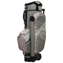 RJ Sports Women's Carter Cart Bag -The Golf Shop rj sports womens carter cart bag spring pink itempicture