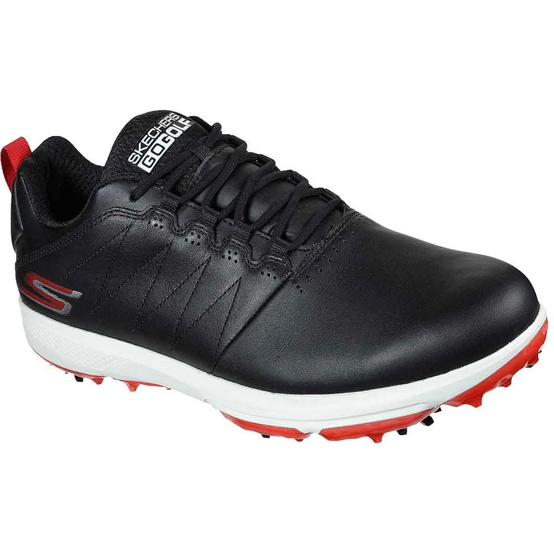 Skechers GO GOLF Pro V.4 Legacy Golf Shoes Black/Red 3 Skechers GO GOLF Pro V.4 Legacy Golf Shoes Black/Red - Image 3