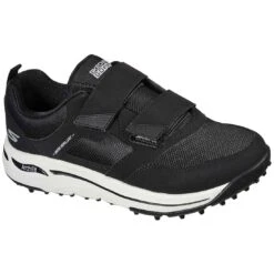 Skechers Women's GO GOLF Arch Fit Front Nine Golf Shoes Black/White 6 Skechers Women's GO GOLF Arch Fit Front Nine Golf Shoes Black/White -The Golf Shop skechers womens go golf arch fit front nine golf shoes black white toe itempicture