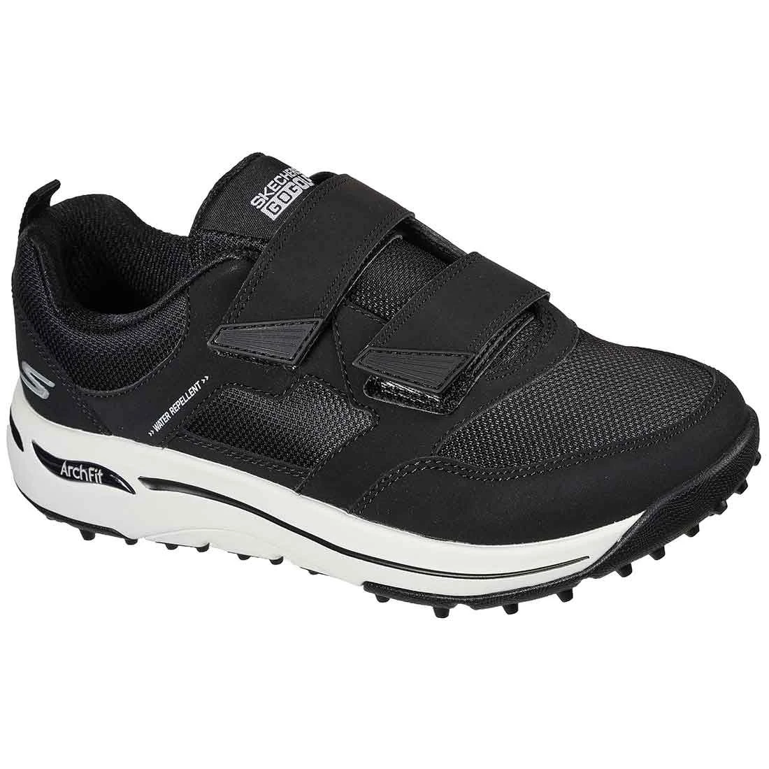 Skechers Women's GO GOLF Arch Fit Front Nine Golf Shoes Black/White 3 Skechers Women's GO GOLF Arch Fit Front Nine Golf Shoes Black/White - Image 3