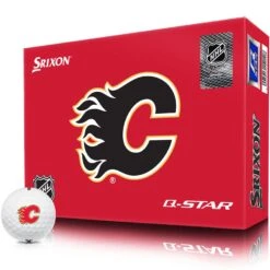 Srixon Q-Star NHL Golf Balls -The Golf Shop srixon q star nhl golf balls calgary flames itempicture