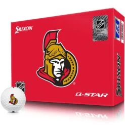 Srixon Q-Star NHL Golf Balls -The Golf Shop srixon q star nhl golf balls ottawa senators itempicture