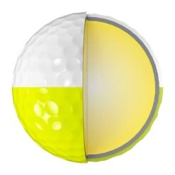 Srixon Z-Star 8 Divide Golf Balls -The Golf Shop srixon z star 8 divide white yellow golf balls cutout itempicture