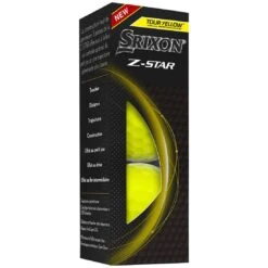 The Golf Shop -The Golf Shop srixon z star 8 yellow golf balls sleeve itempicture