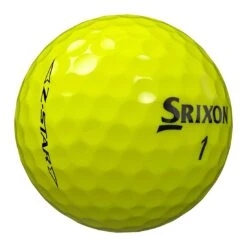 Srixon Z-Star 8 Yellow Golf Balls 6 Srixon Z-Star 8 Yellow Golf Balls -The Golf Shop srixon z star 8 yellow golf balls stamp itempicture