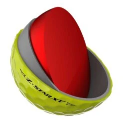 Srixon Z-Star XV 8 Yellow Golf Balls -The Golf Shop srixon z star xv 8 yellow golf balls cutout itempicture