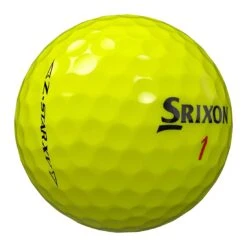 Srixon Z-Star XV 8 Yellow Golf Balls -The Golf Shop srixon z star xv 8 yellow golf balls stamp itempicture