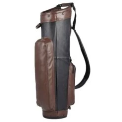 Sun Mountain Leather Cart Bag -The Golf Shop sun mountain 2019 leather cart bag black brown 02