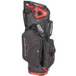 Sun Mountain Boom Cart Bag -The Golf Shop sun mountain 2023 boom cart bag black red back itempicture