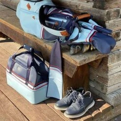 Sun Mountain Mid-Stripe Boston Bag 19 Sun Mountain Mid-Stripe Boston Bag -The Golf Shop sun mountain 2023 mid stripe boston bag lifestyle itempicture