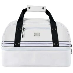 Sun Mountain Mid-Stripe Boston Bag 13 Sun Mountain Mid-Stripe Boston Bag -The Golf Shop sun mountain 2023 mid stripe boston bag white itempicture