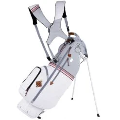 Sun Mountain Mid Stripe Stand Bag -The Golf Shop sun mountain 2023 mid stripe stand bag white cadet brick itempicture