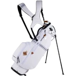 Sun Mountain Mid Stripe Stand Bag -The Golf Shop sun mountain 2023 mid stripe stand bag white itempicture