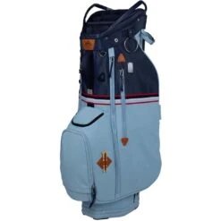 Sun Mountain Mid Stripe 14-Way Cart Bag -The Golf Shop sun mountain 2024 mid stripe 14 way cart bag frost navy red itempicture
