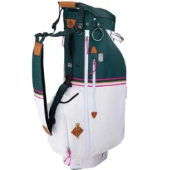 Sun Mountain Mid Stripe 4-Way Cart Bag -The Golf Shop sun mountain 2024 mid stripe cart bag white jade azalea itempicture