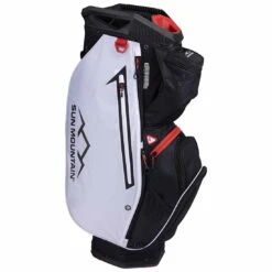 Sun Mountain Sync Cart Bag 16 Sun Mountain Sync Cart Bag -The Golf Shop sun mountain 2024 sync cart bag black white rush red alt itempicture