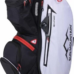 Sun Mountain Sync Cart Bag 15 Sun Mountain Sync Cart Bag -The Golf Shop sun mountain 2024 sync cart bag black white rush red pocket itempicture