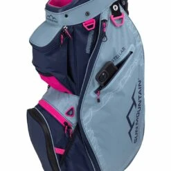 Sun Mountain Women's Stellar Cart Bag -The Golf Shop sun mountain 2024 womens stellar cart bag navy infinty azalea pocket itempicture