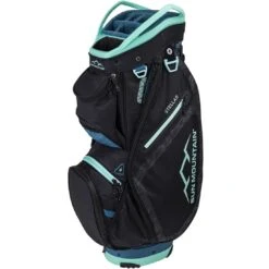 Sun Mountain Women's Stellar Cart Bag -The Golf Shop sun mountain 2024 womens stellar cart bag spruce black mint itempicture