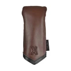 Sun Mountain Leather Hybrid Headcover -The Golf Shop sun mountain leather hybrid headcover brown black