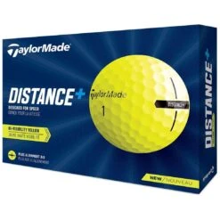 TaylorMade Distance+ Yellow Golf Balls