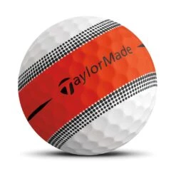 TaylorMade Tour Response Stripe Multicolor Golf Balls -The Golf Shop taylormade 2023 tour response stripe multicolor golf balls orange quarter itempicture