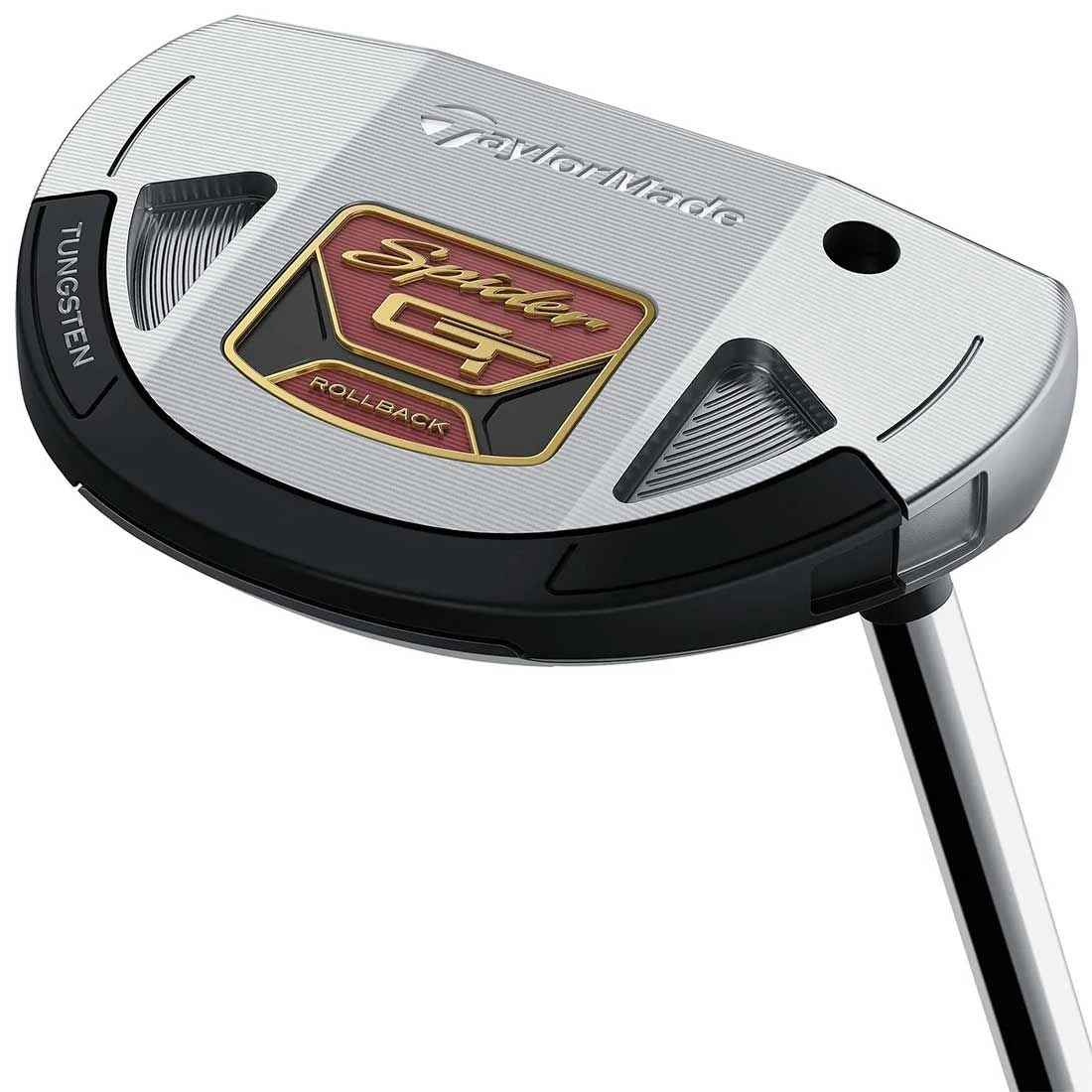 TaylorMade Spider GT Rollback Silver/Black Putter 1 TaylorMade Spider GT Rollback Silver/Black Putter