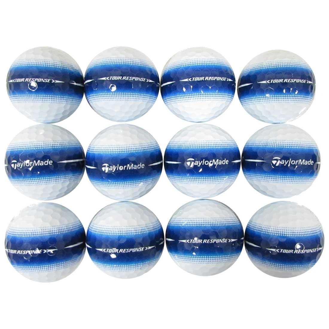 TaylorMade Tour Response Blue Stripe 12-Pack Bagged Golf Balls 1 TaylorMade Tour Response Blue Stripe 12-Pack Bagged Golf Balls