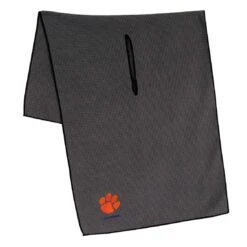 Team Effort NCAA 19 X 41 Grey Microfiber Towel 35 Team Effort NCAA 19 X 41 Grey Microfiber Towel -The Golf Shop te 22mtg clemson tigers 1