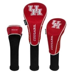 Team Effort NCAA Set Of 3 Headcovers -The Golf Shop te 30h3 houston cougars 1