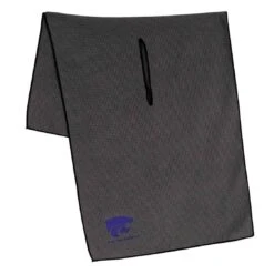 Team Effort NCAA 19 X 41 Grey Microfiber Towel 38 Team Effort NCAA 19 X 41 Grey Microfiber Towel -The Golf Shop te 50mtg kansas state wildcats 1