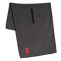 Team Effort NCAA 19 X 41 Grey Microfiber Towel 34 Team Effort NCAA 19 X 41 Grey Microfiber Towel -The Golf Shop te 59mtg illinois fighting illini 1