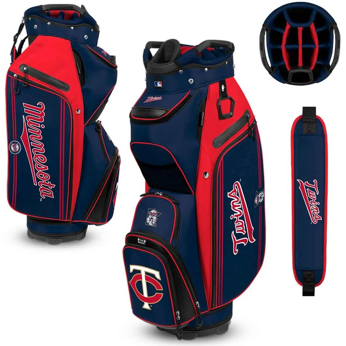 Team Effort MLB Bucket III Cooler Cart Bag 10 Team Effort MLB Bucket III Cooler Cart Bag - Image 10